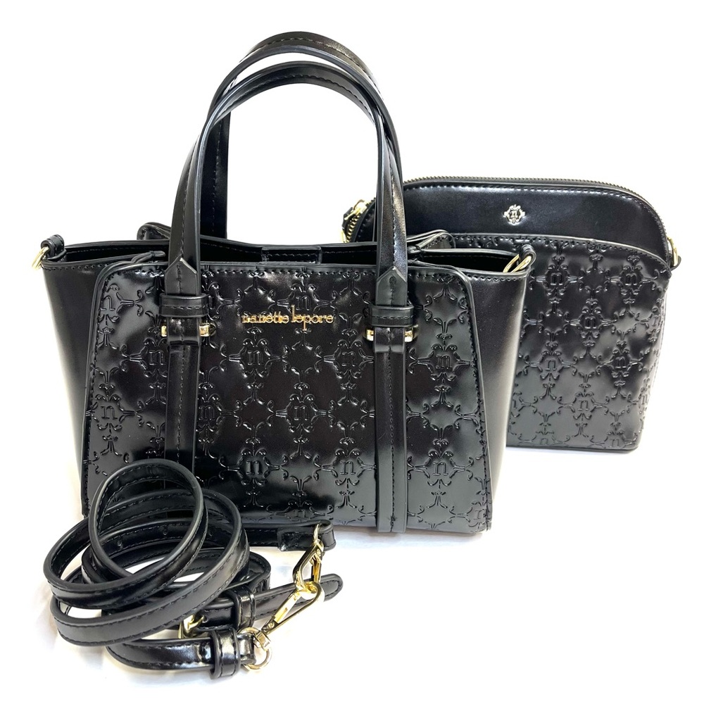 Nanette Lepore Aaliyah 3-way Satchel Crossbody - Picture 1 of 15